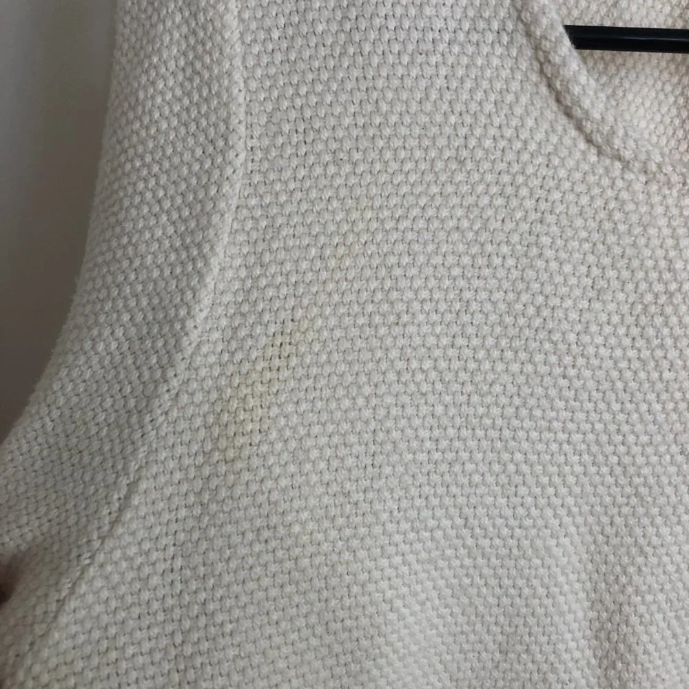 Jamie + the Jones Women's Cream Sweater - Crew Neck - Picture 3 of 6